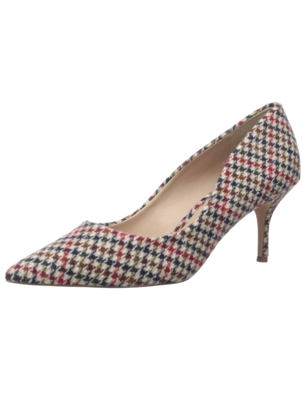Charles By Charles David Multicolor Houndstooth Pointed-Toe Pumps Size 6 -- WORK - Picture 2 of 11